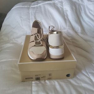 Michael Kors Beckett Trainer Leather Sneakers